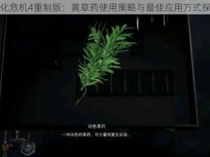 生化危机4重制版：黄草药使用策略与最佳应用方式探讨