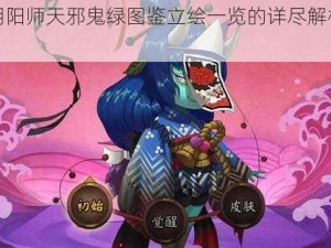 关于阴阳师天邪鬼绿图鉴立绘一览的详尽解析与欣赏