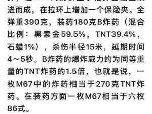 全民枪战实战心得：手雷使用技巧与实战应用解析