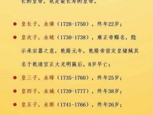 乾隆与雍正谁更有作为：两代帝王的权力与治理比较