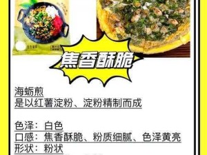 关于赉裨美食的秘密：蚵仔煎的烹饪艺术与营养培养法