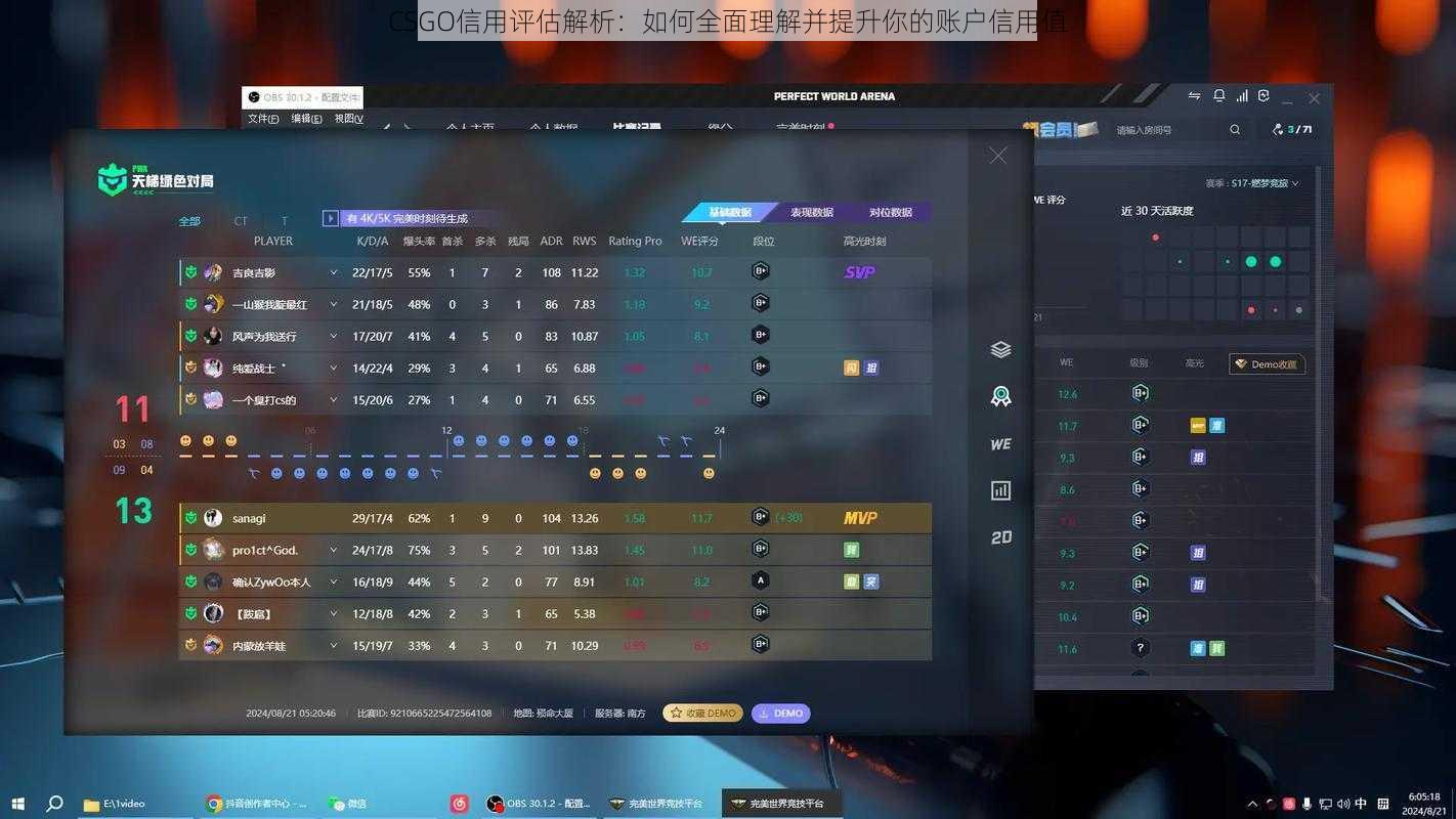 CSGO信用评估解析：如何全面理解并提升你的账户信用值