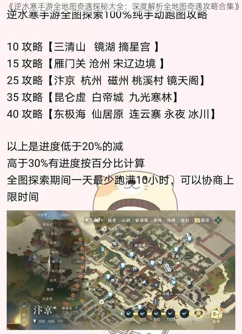 《逆水寒手游全地图奇遇探秘大全：深度解析全地图奇遇攻略合集》