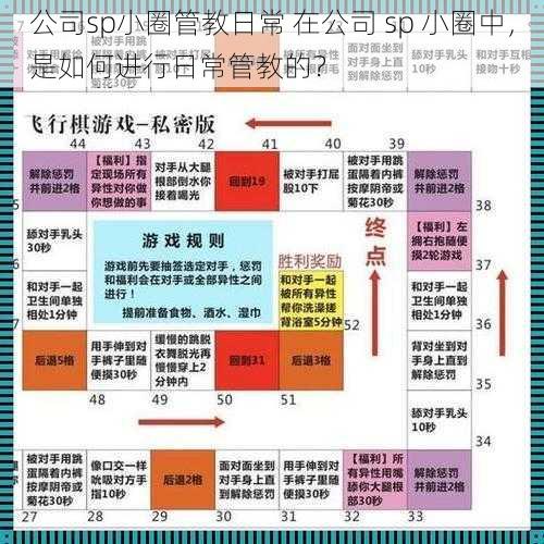 公司sp小圈管教日常 在公司 sp 小圈中，是如何进行日常管教的？