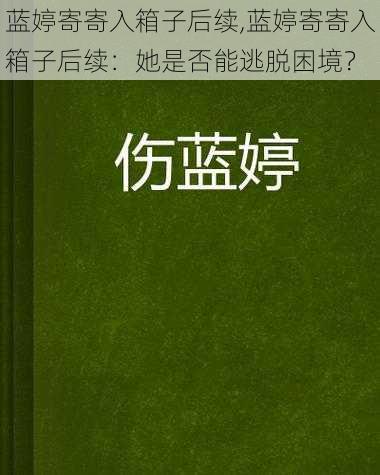 蓝婷寄寄入箱子后续,蓝婷寄寄入箱子后续：她是否能逃脱困境？