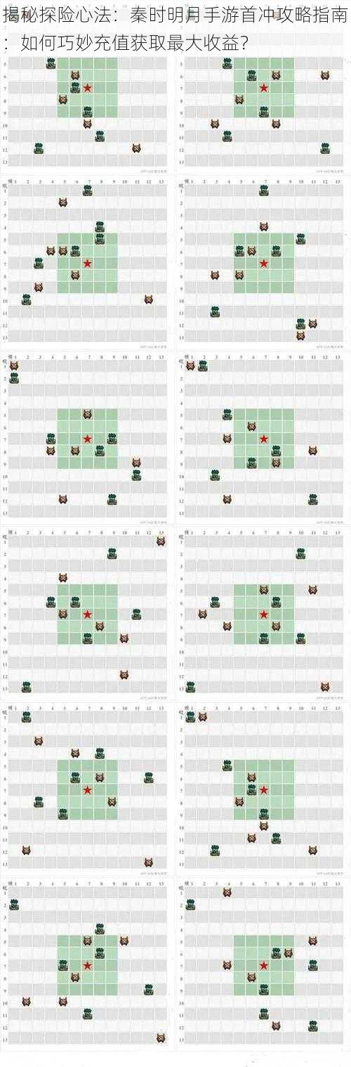 揭秘探险心法：秦时明月手游首冲攻略指南：如何巧妙充值获取最大收益？