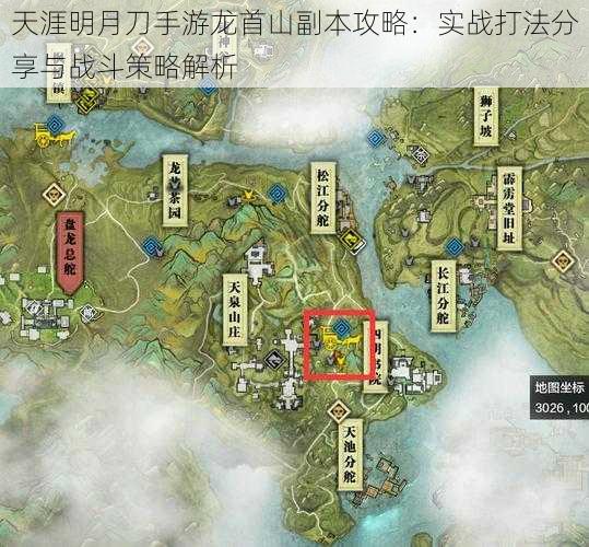 天涯明月刀手游龙首山副本攻略：实战打法分享与战斗策略解析