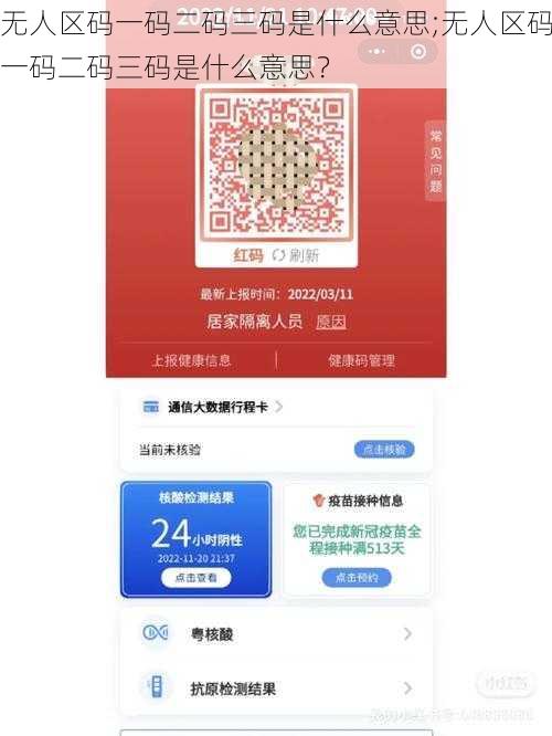 无人区码一码二码三码是什么意思;无人区码一码二码三码是什么意思？